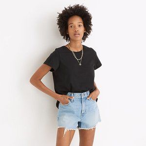 Madewell Sz 29 The Perfect Jean Short in Hedrick Wash